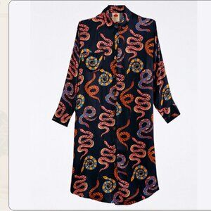 Farm Rio Snake Maxi Skirt / Dress - Medium